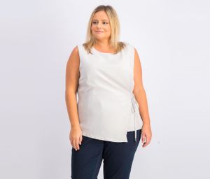 Womens Sleeveless Top  Stone