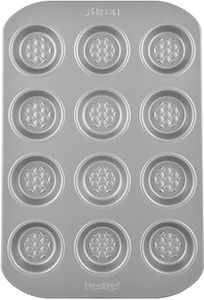 Prestige Bakemaster 2 Single Non-Stick Bun Tray, 12 Cup, PR57128