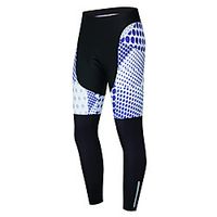 21Grams Men's Cycling Tights Spandex Bike Tights Quick Dry Moisture Wicking Sports Polka Dot Green  Blue Mountain Bike MTB Road Bike Cycling Clothing Apparel Bike Wear  Stretchy  Athleisure Lightinthebox - thumbnail