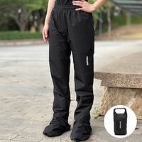 WOSAWE motorcycle riding rain pants windproof and waterproof bicycle outdoor riding hidden shoe cover long pants Lightinthebox - thumbnail