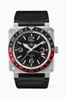 BR 03-93 GMT Watch in Stainless Steel - thumbnail