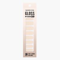 Dashing Diva Gloss Matte Cream Gel Nail Strip - Set of 30