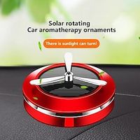 Car Air Freshener Solar Energy Rotating Ocean Car Aromatherapy Diffuser Interior Decoration Accessories For Car miniinthebox - thumbnail