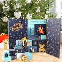 Advent Calendar Package Box, DIY Advent Calendar with 24 Christmas Gift Boxes, Christmas Countdown Calendar, Advent Calendar Kit Lightinthebox - thumbnail