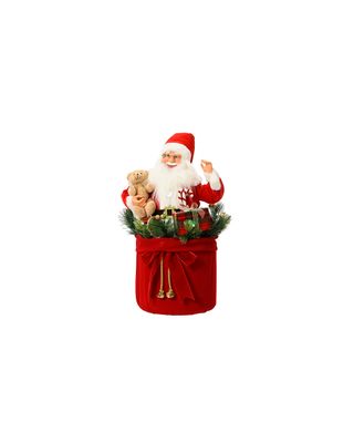 Kaemingk Decoris 63cm Santa Polyester Plastic Body with Red Santa Suit