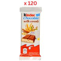 Kinder Chocolate Cereals 23.5G, Box Of 120Pcs