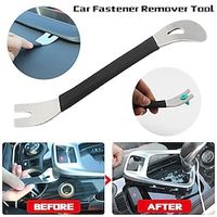 Multifunctional Stainless Steel Durable Two-end Trim Removal Level Pry Tools Car Door Panel Terminal Fastener Remover Tool miniinthebox - thumbnail