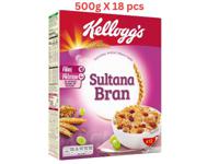 Kellogg's Sultana Bran (Pack Of 18 X 500g)