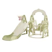 Megastar - Sea Breeze Slide & Swing Playset For Kids - Green