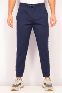 Mens Poly Tricot Fleece Track Pants  Cruise Navy