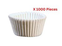 Hotpack Baking Paper Cake Cup White 1000 Pieces - CCN