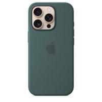 Apple iPhone 16 Pro Silicone Case with MagSafe - Lake Green - thumbnail