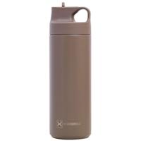 Hydrobrew Insulated Sports Water Bottle - Khaki - 550Ml