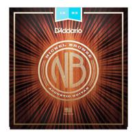 D'Addario Nickel Bronze Acoustic Guitar Strings - Light 12-53