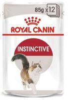 Royal Canin Feline Health Nutrition Instinctive Adult Cats Jelly Wet Food Pouches 85g x 12 pcs