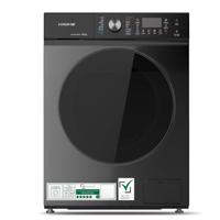 Krome Front Loading Washer Dryer Machine, 9 Kg Washing, 6Kg Drying, 1400 RPM Spin, Child Lock, Titanium - KR-WD96STI
