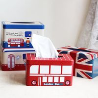 Iron Tissue Paper Case Storage Box