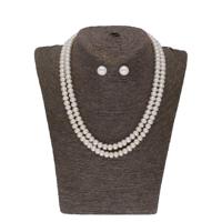 Eeshani 2 Lines Pearl Necklaces Set - JPFEB-22-121