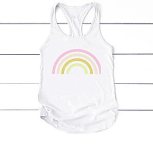 Women's Yoga Top Racerback Fashion White Black Gray Cotton Fitness Gym Workout Running Tank Top T Shirt Sport Activewear Moisture Wicking Quick Dry Lightweight Breathable High Elasticity Lightinthebox