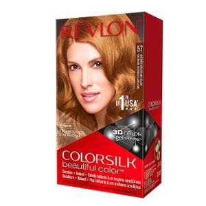 Revlon ColorSilk Beautiful Color Permanent Hair Color 57 Lightest Golden Brown