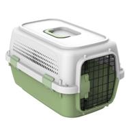 Pawsitiv Marcopolo Polo 1 Airplane Flight Carrier For Small Cats And Dogs Green