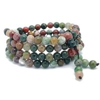 108 Tibetan Buddhist Agate Beaded Bracelets