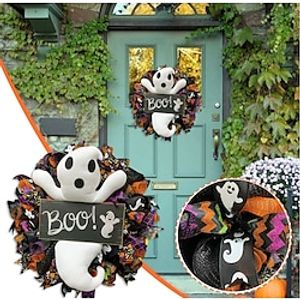 Halloween Garland Ghost Doll Decoration, Garland Halloween Front Door Decoration miniinthebox