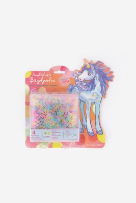 Princess Lillifee Mosaic Iron On Beads  Blue/Pink/White Combo