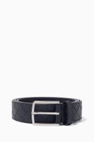 Belt in Intrecciato Calfskin, 35mm Belt in Intrecciato Calfskin, 35mm