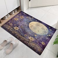 Purple Landscape Doormat Non-Slip Oil Proof Rug Indoor Outdoor Mat Bedroom Decor Bathroom Mat Entrance Rug Door Mat Lightinthebox - thumbnail