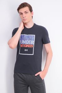 Mens Embroidered T-Shirt  Black Combo