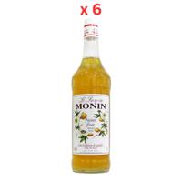 Monin Passion Fruit Syrup - 1 Ltr Pack Of 6
