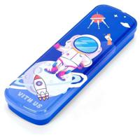 Eazy Kids Pencil Box - Astronaut With Satellite EZ_PBX_16 - thumbnail