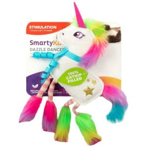 Smartykat® Dazzle Dancer™ Disco Unicorn With Felt Cat Toy