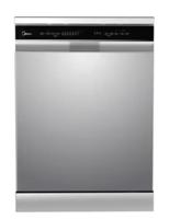 Midea Dishwasher WQP14-W7633DSS Silver