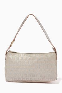 Shoulder Bag in Zucchino Canvas