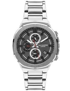 Lee Cooper Men's Multi Function Black Dial Watch - (Lc07431.350)