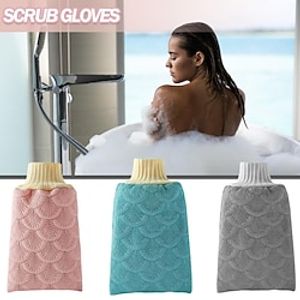 Bath Shower Mitt Exfoliating Mitt Scrubbing Glove Deep Exfoliating Bath Glove new miniinthebox