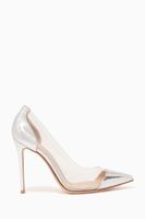 Plexi 105 Pumps in Metallic Croc Embossed Leather Plexi 105 Pumps in Metallic Croc Embossed Leather