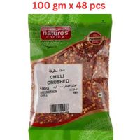 Natures Choice Chilli Crushed 100g Pack Of 48 (UAE Delivery Only)