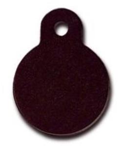 ID Tag Circle Small Anodized Small