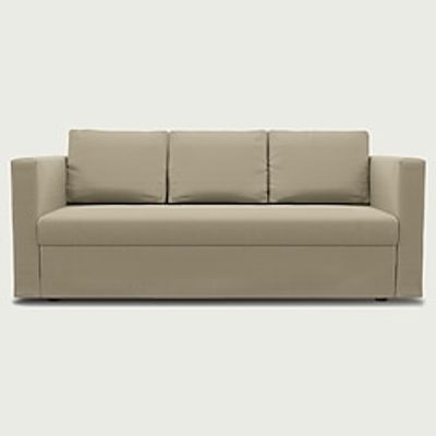 IKEA Simply Linen Friheten 3 Seater Sofa Bed Cover Regular Fit With Piping Machine Washable Lightinthebox