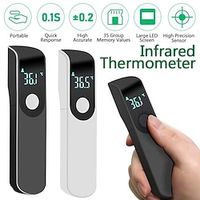 Forehead Thermometer for Portable Handheld LCD Display Digital Electronic Thermometer Household Infrared Thermometer High Accurate Non-contact Lightinthebox - thumbnail