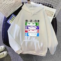 Yu Yu Hakusho Yusuke Urameshi Kurama Hoodie Cartoon Manga Anime Front Pocket Graphic Hoodie For Couple's Men's Women's Adults' Hot Stamping 100% Polyester Casual Daily Lightinthebox - thumbnail