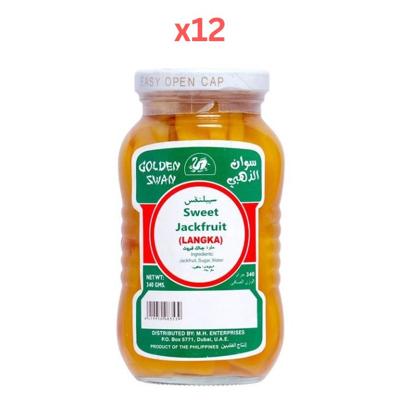 Golden Swan Sweet Jack Fruit Langka 340G Pack of 12