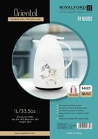 Royalford Oriental Double Wall Vacuum Flask - Multi - RF10092