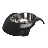 Rogz Luna Dog Bowl Black - 700Ml