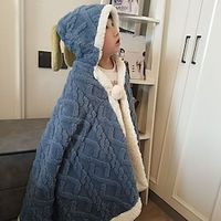Primary School Students Special Nap Blanket Shawl Cotton Blanket Can Be Worn in Cold Weather in Autumn and Winter Thickened and Plush Nap Covers for Children Lightinthebox - thumbnail