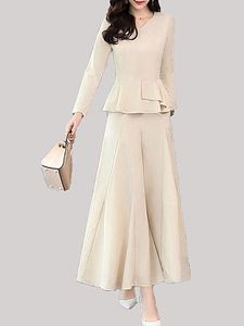 Large Size Fashion Two-Piece Suit