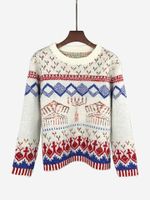 Christmas Pullover Casual Sweaters